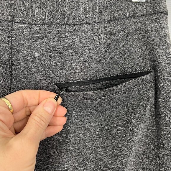 Lululemon City Trek Trouser in‎ Heathered Black Trouser Sweat Pant Sz 4 - Picture 10 of 15